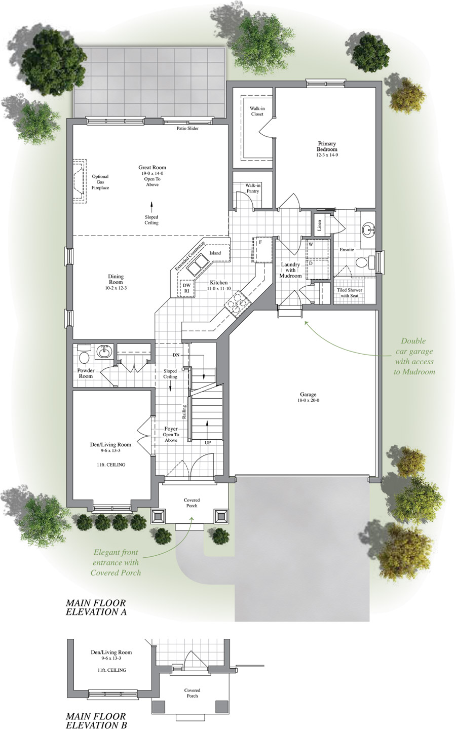 The Aspen | MAIN FLOOR 