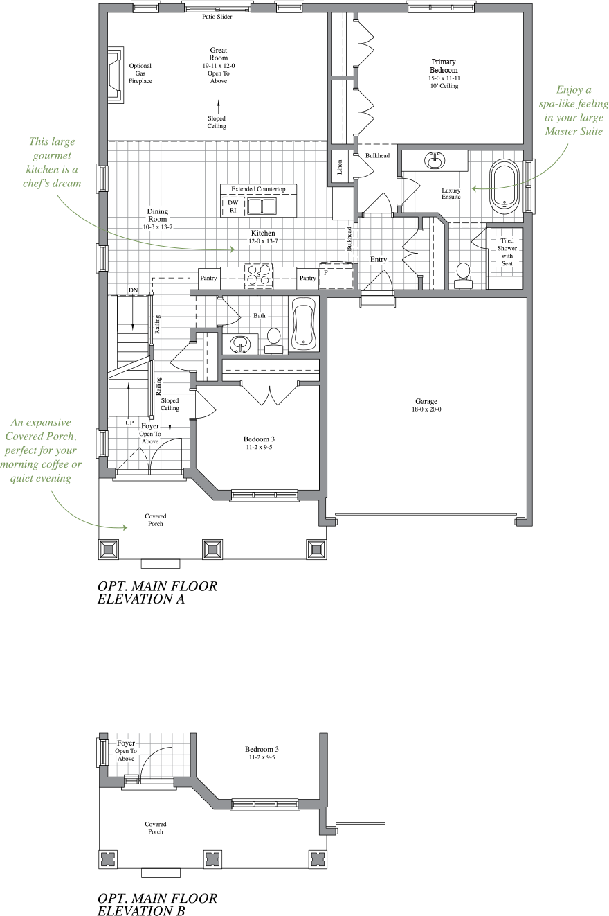 The Whistler | MAIN FLOOR OPTIONAL